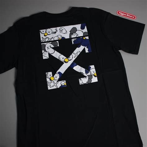 off white kaws t shirt.